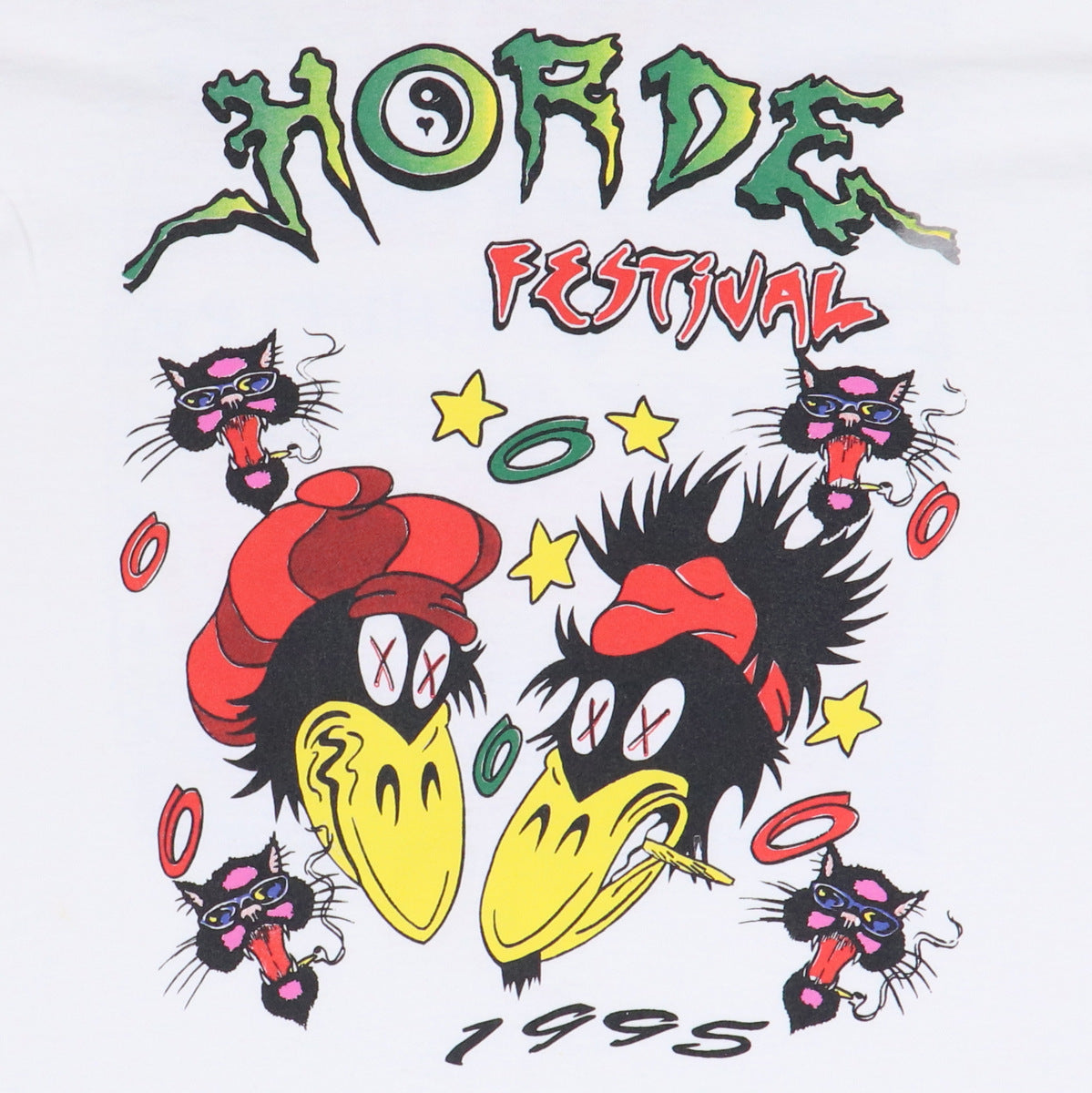 1995 Horde Festival Black Crowes Shirt