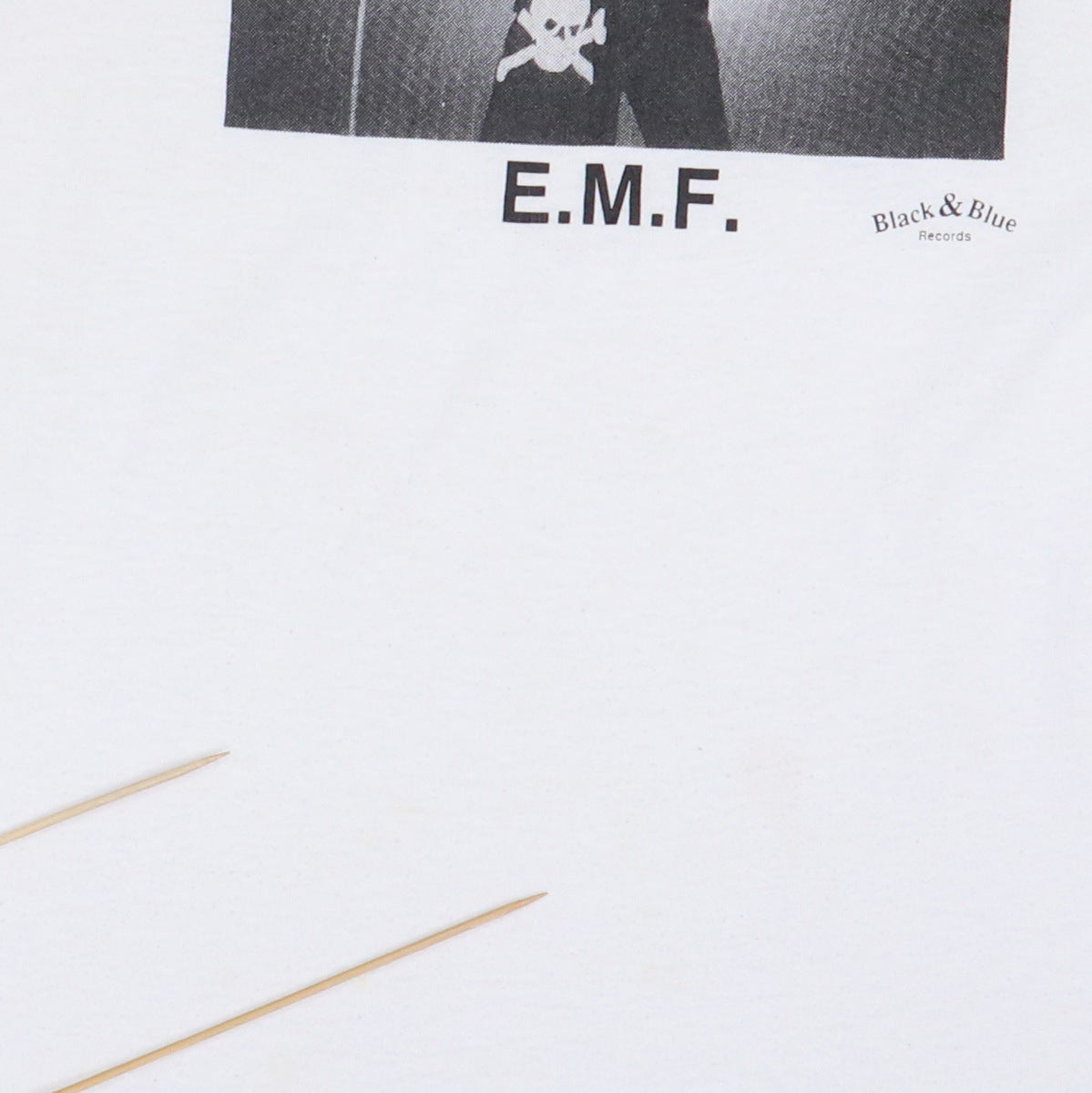 1988 GG Allin EMF Black & Blue Records Promo Shirt