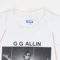 1988 GG Allin EMF Black & Blue Records Promo Shirt