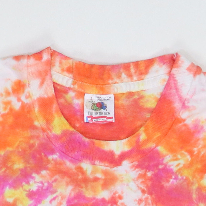 1994 Woodstock 2 Days Of Music & Peace Concert Tie Dye Shirt