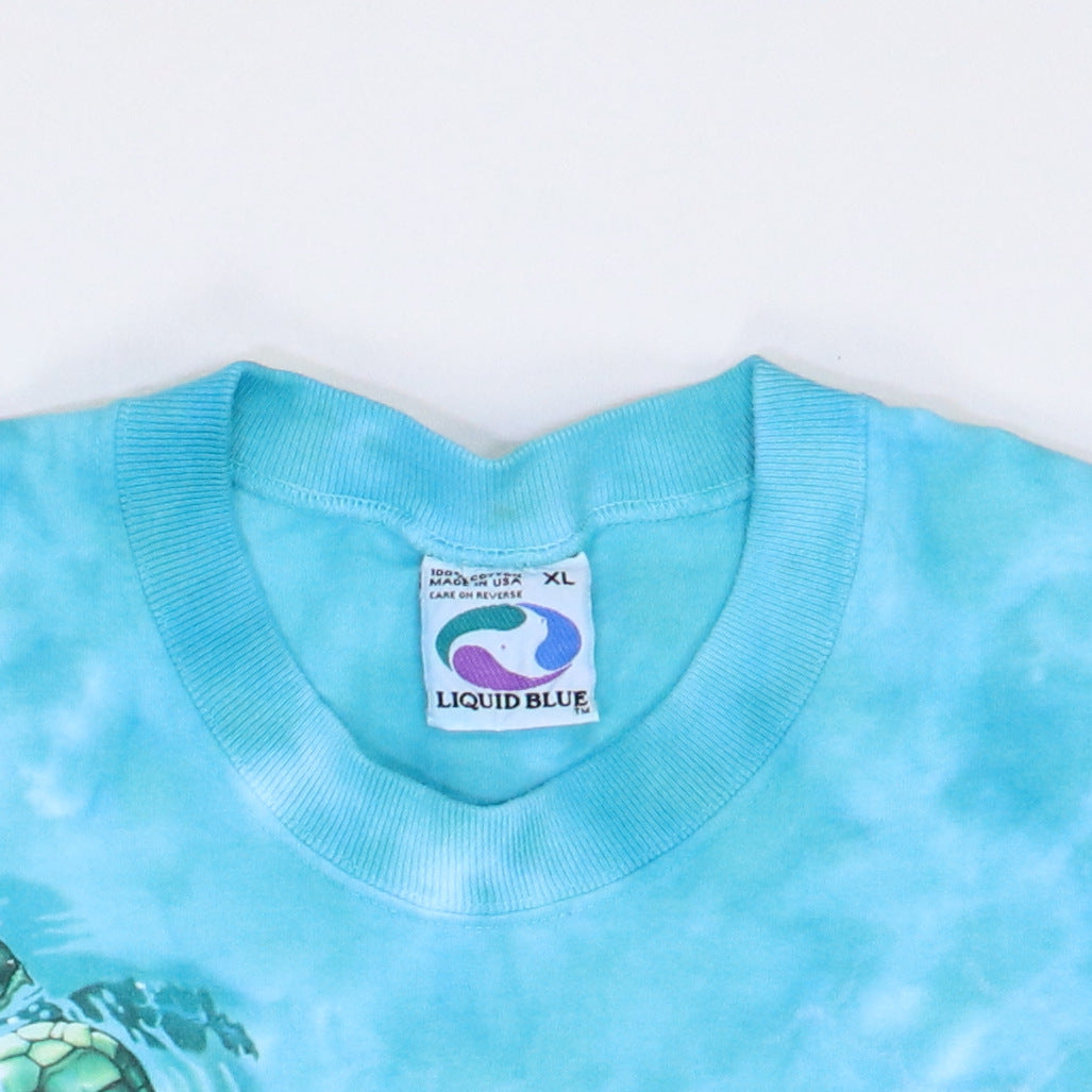 Liquid Blue Turtle Beach Tie-Dye T-Shirt