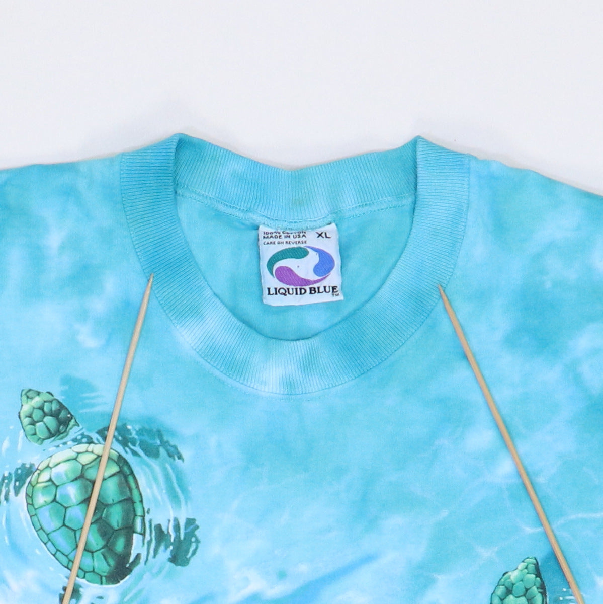 Liquid Blue Turtle Beach Tie-Dye T-Shirt