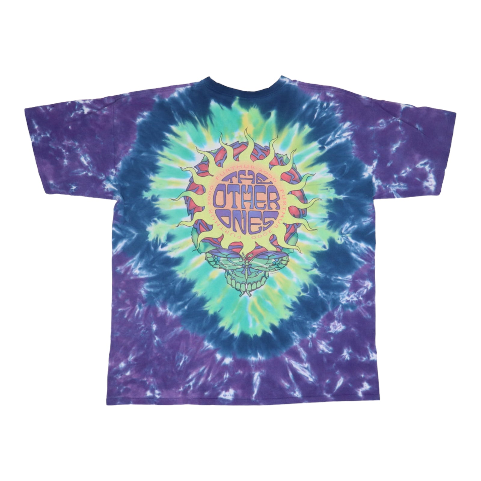 2000 The Other Ones Furthur Tie Dye, XL, Liquid Blue, double hotsell stitch, GDP