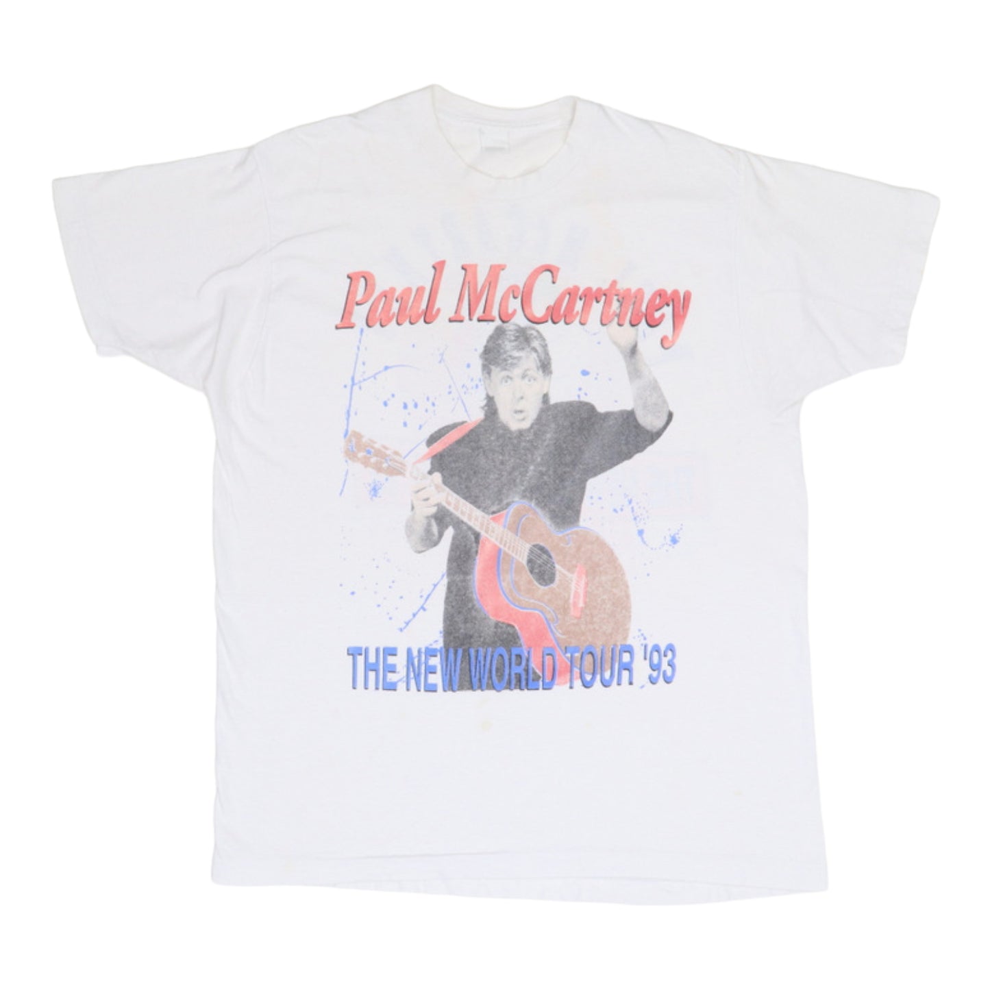 1993 Paul McCartney New World Tour Shirt