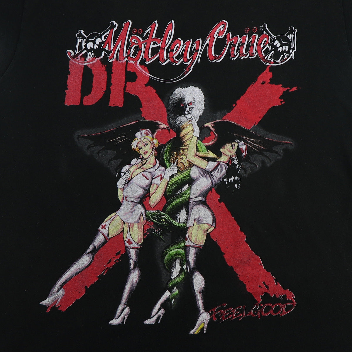 1989 Motley Crue Dr Feelgood Tour Shirt