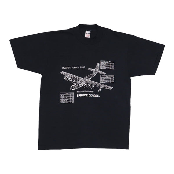 1980s Howard Hughes Spruce Goose Shirt