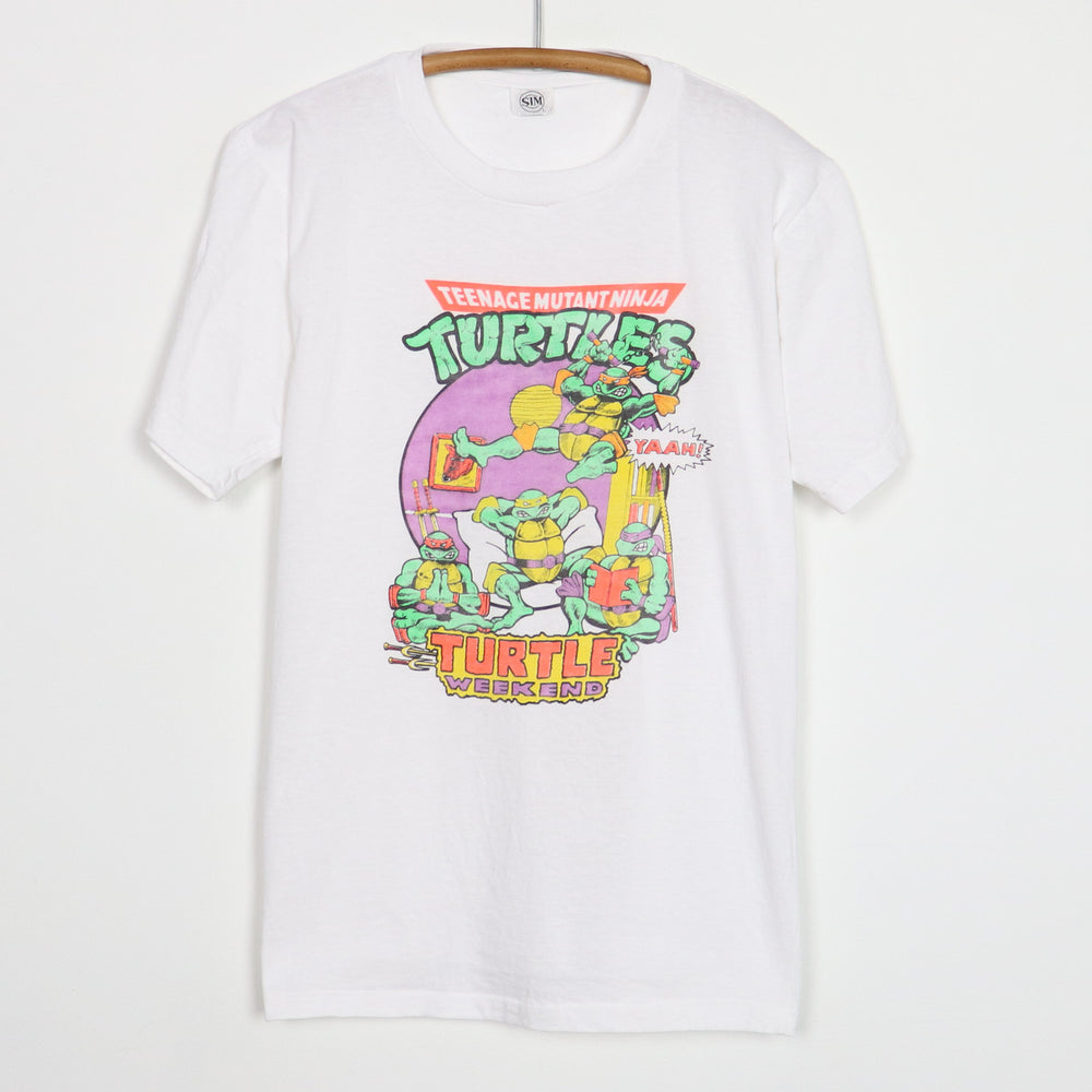 Teenage Mutant Ninja Turtles Turtle Weekend T-shirt L 90s 