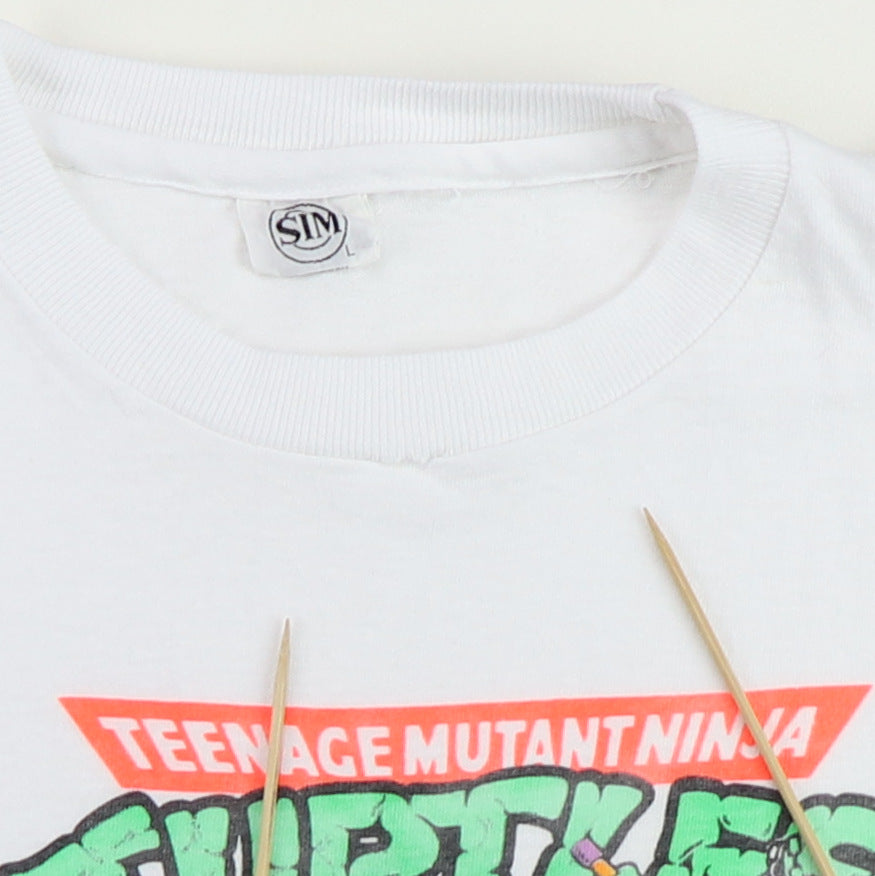 Teenage Mutant Ninja Turtles Turtle Weekend T-shirt L 90s 