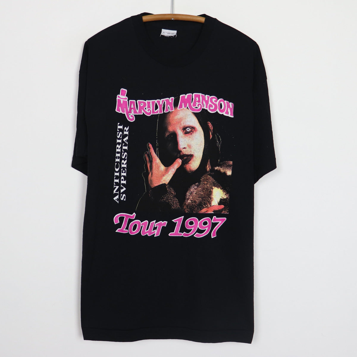 1997 Marilyn Manson Antichrist Superstar Euro Tour Shirt