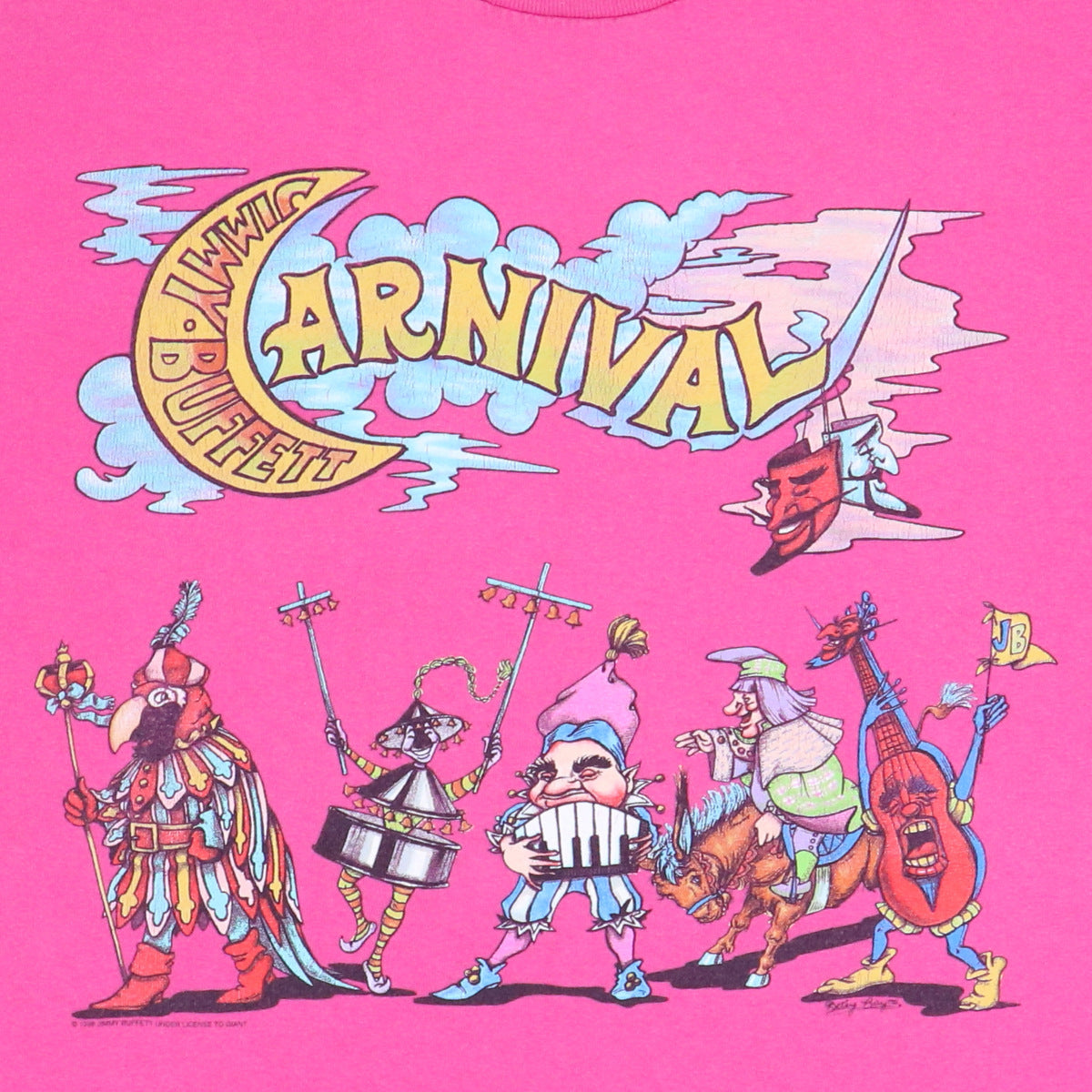 1998 Jimmy Buffett Carnival Tour Shirt