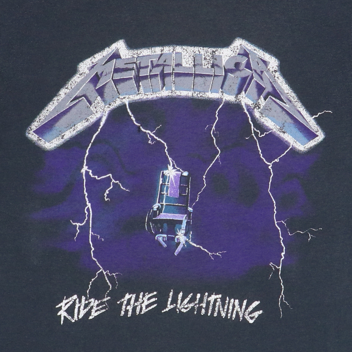 1987 Metallica Ride The Lightning Shirt