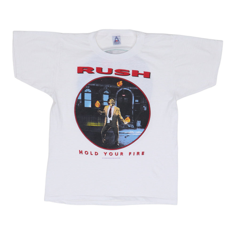 1987 Rush Hold Your Fire Tour Shirt