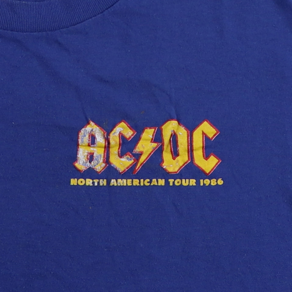 1986 ACDC Who Made Who Tour Shirt