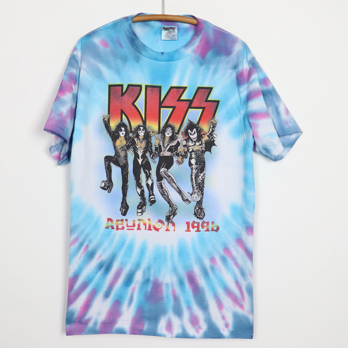 1996 Kiss Reunion Tour Tie Dye Shirt