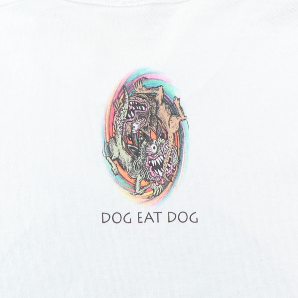 1993 Psilly Rabbit Dog Eat Dog Shirt