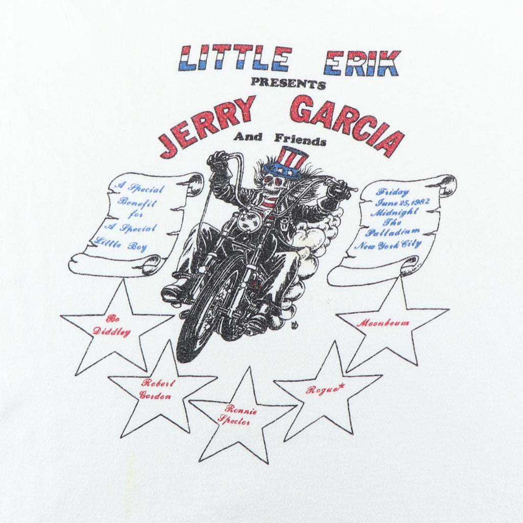 1982 Jerry Garcia Palladium Concert Shirt