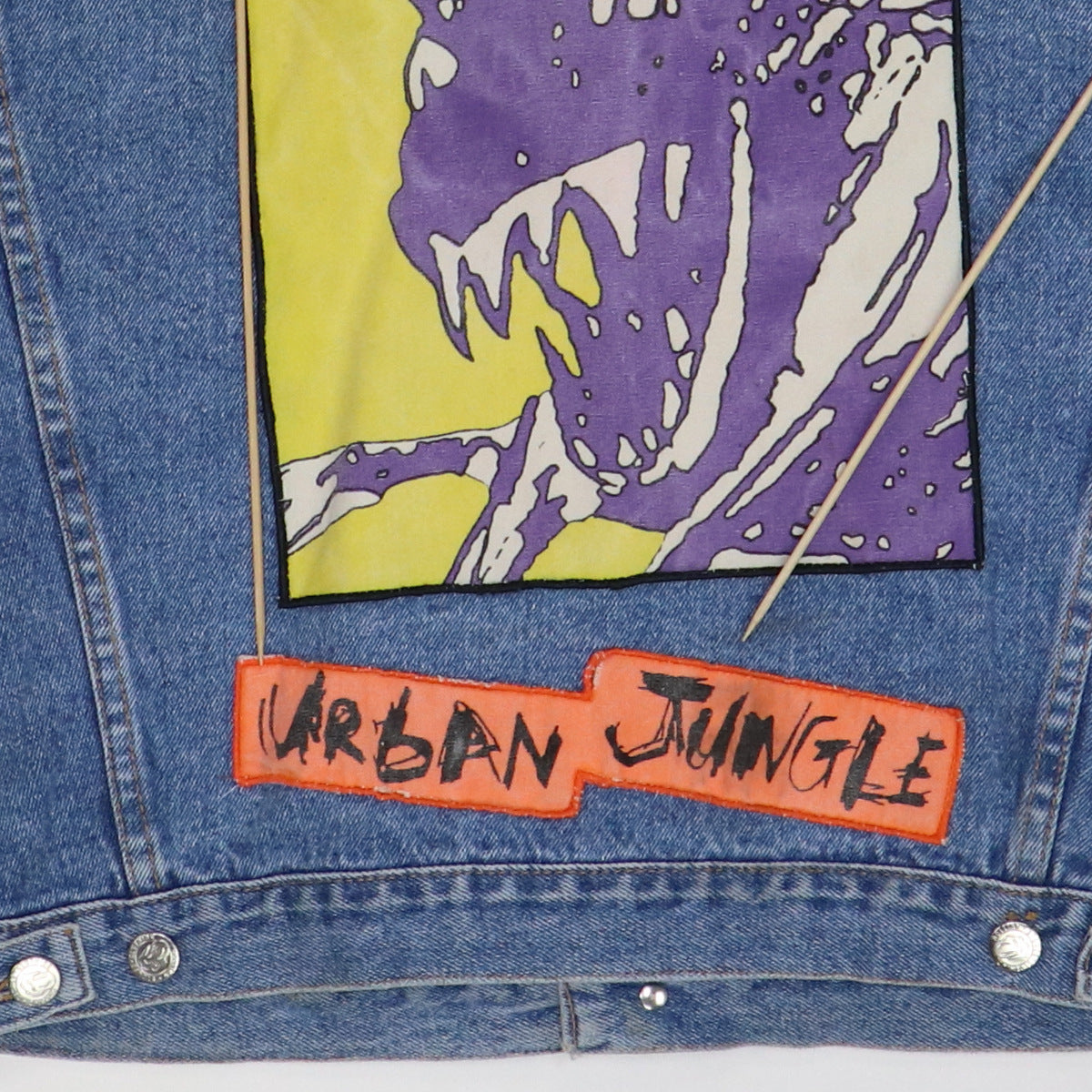 1990 Rolling Stones Urban Jungle Tour Denim Jacket