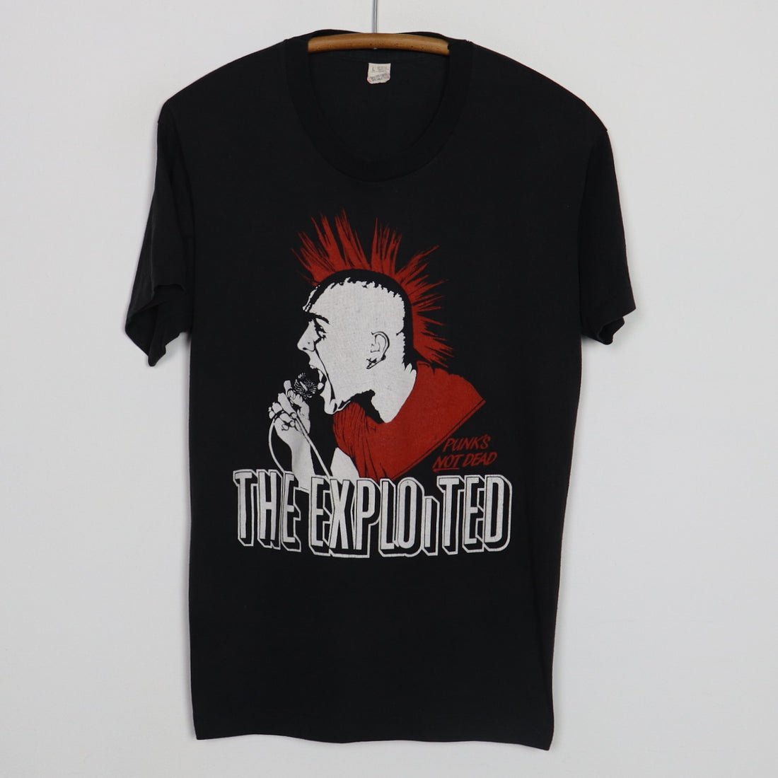 1980s The Exploited Punks Not Dead Shirt Wyco Vintage