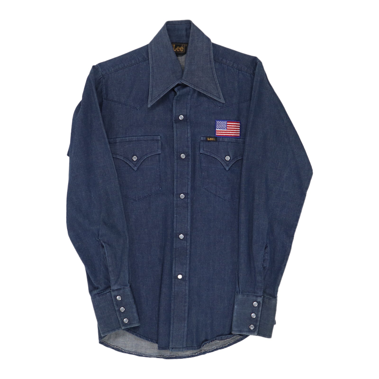DC4 - THE FLAT HEAD - 10oz Selvedge Denim - Natural Mother of Pearl Snaps -  Western Shirt