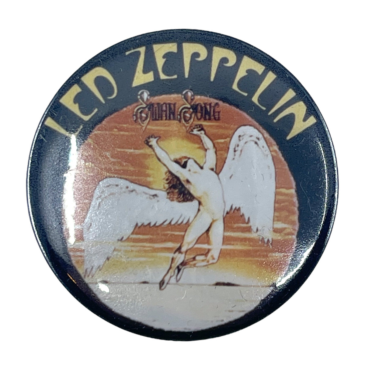 1980s Led Zeppelin Swan Song Pin