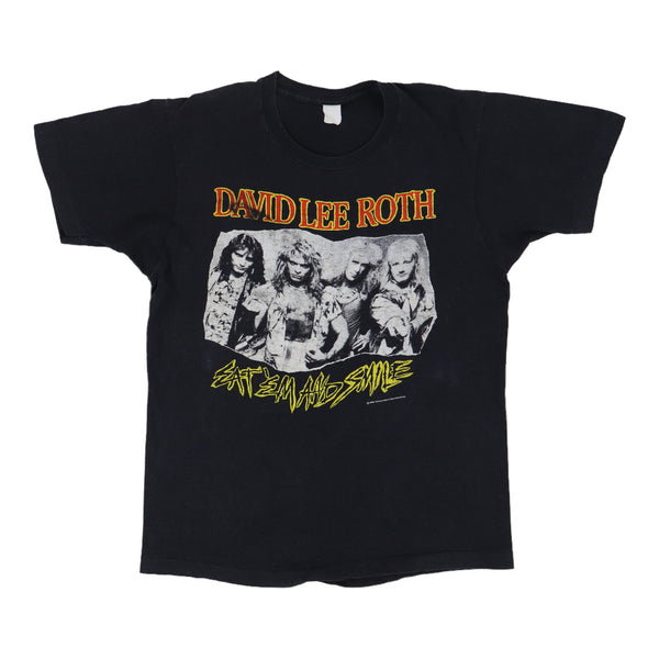 1986 David Lee Roth Eat Em And Smile Roth Rules Shirt