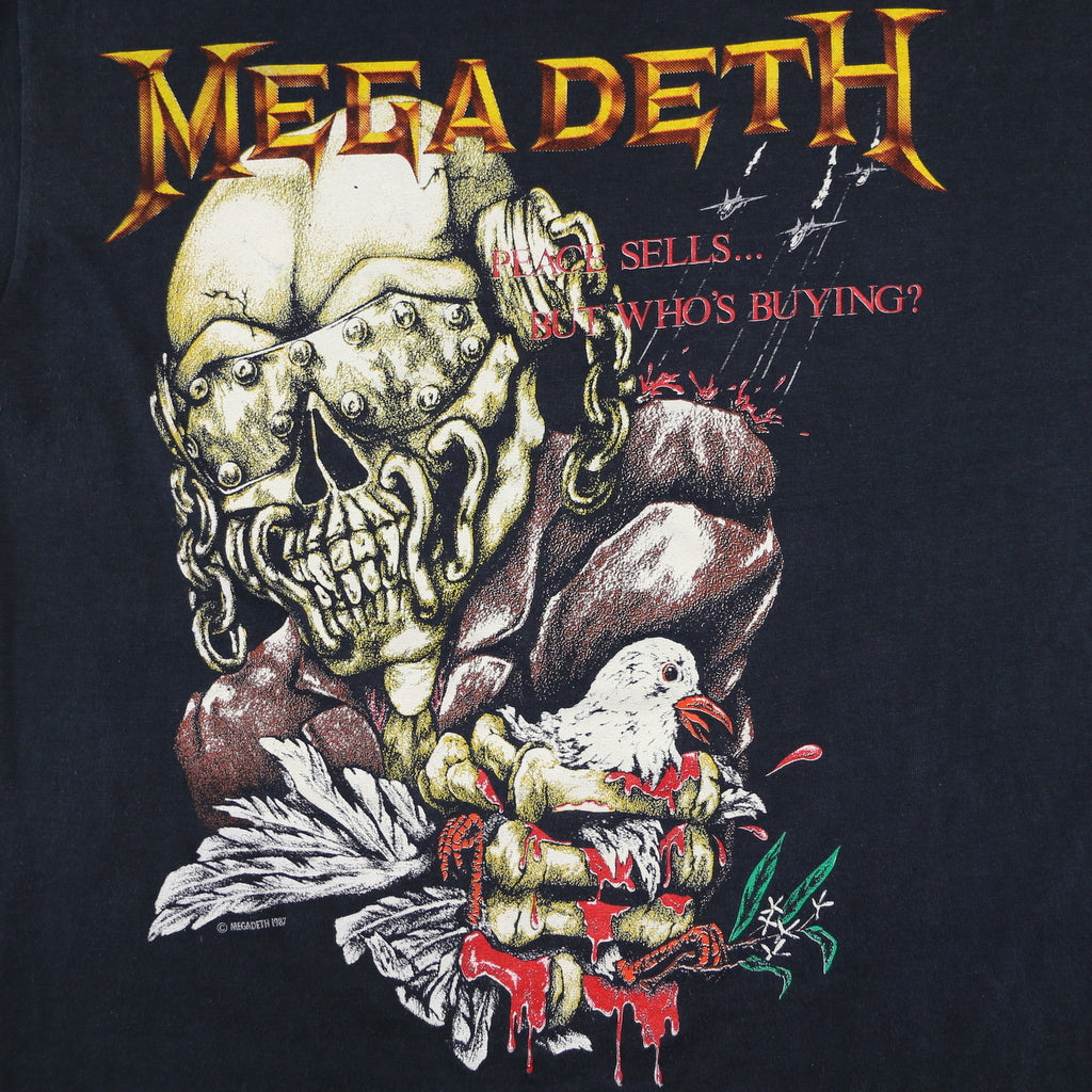 Megadeth Peace Sells Tour Shirt 1987 – WyCo Vintage
