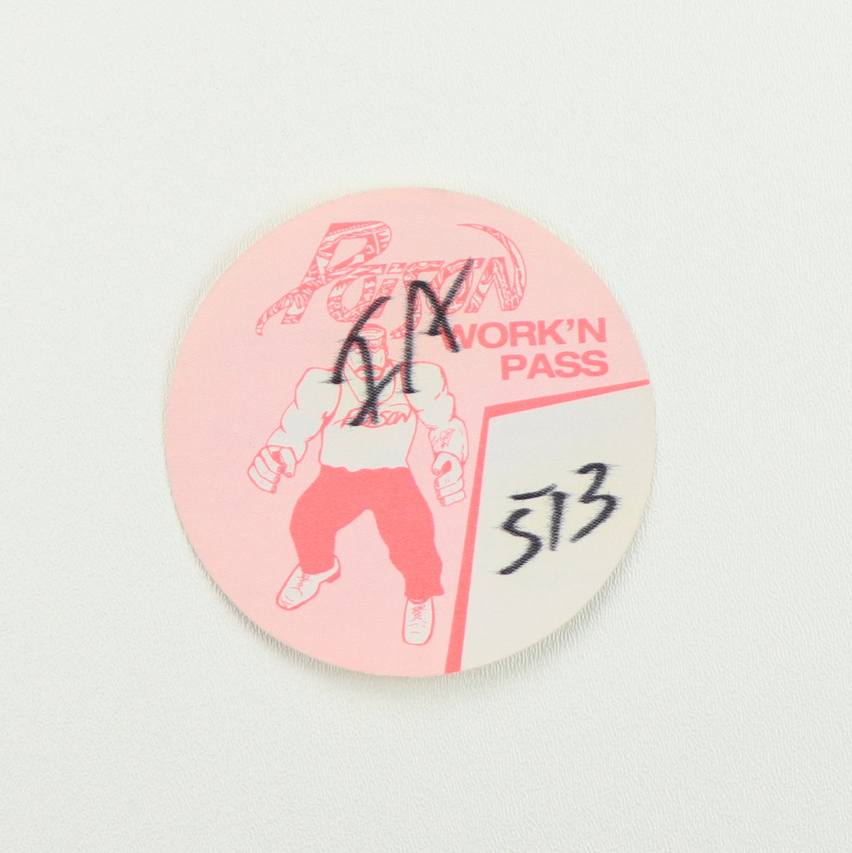 1988 Poison Tour Backstage Pass