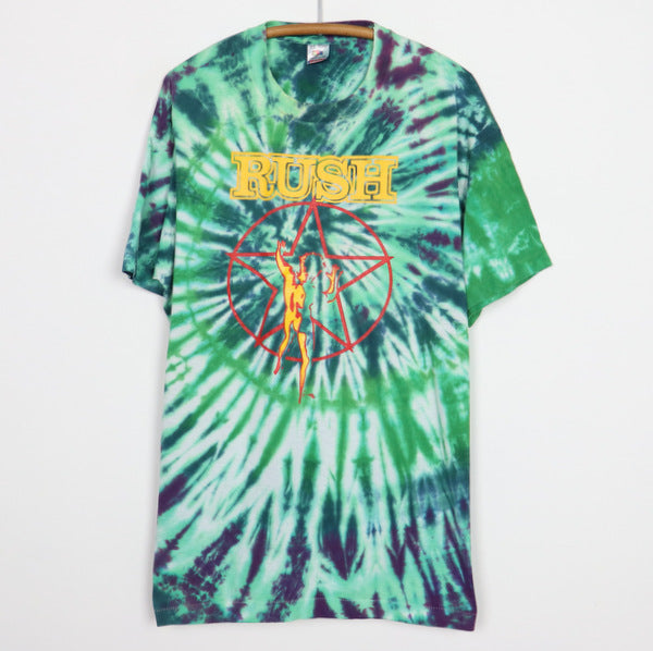 1990s Rush Starman Tie Dye Shirt